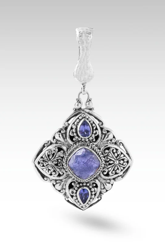 Gratitude Wins Pendant™ in Tanzanite