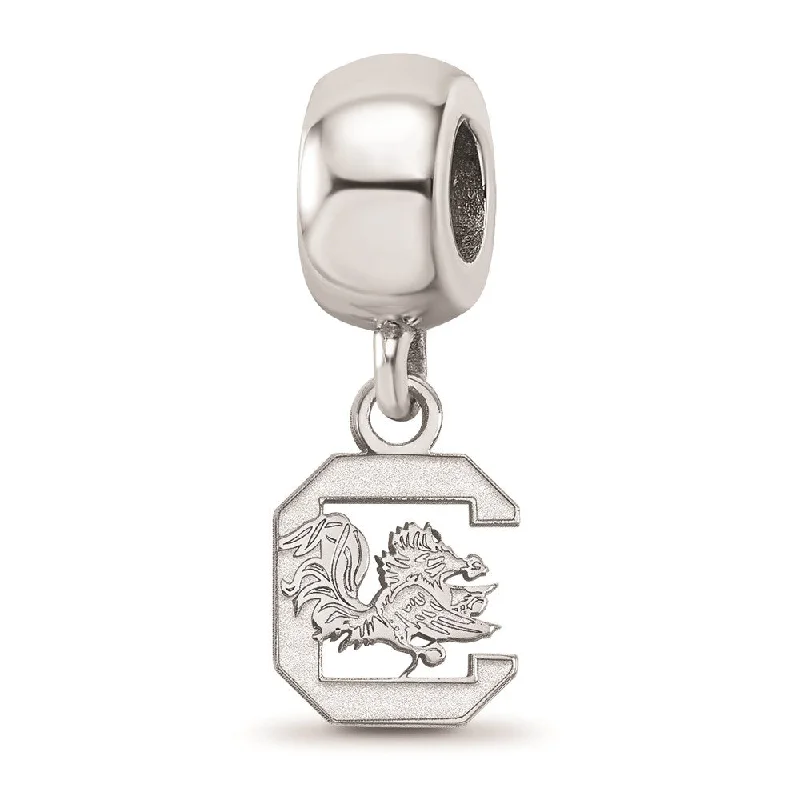 Elegant Rose Gold Jewelry For A Stylish Touch Sterling Silver Univ. of South Carolina XS Gamecock Bead Charm