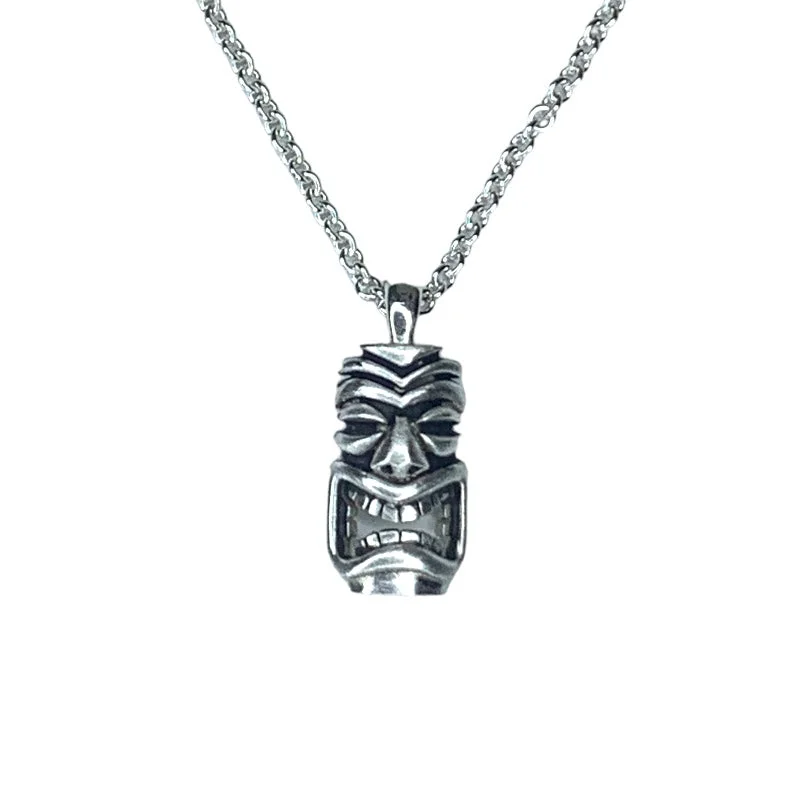 Make Your Outfit Shine With Discounted Jewelry Small Tiki Pendant