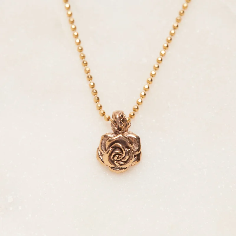 Fashion-Forward Geometric Jewelry For Contemporary Style The Secret Rose Charm