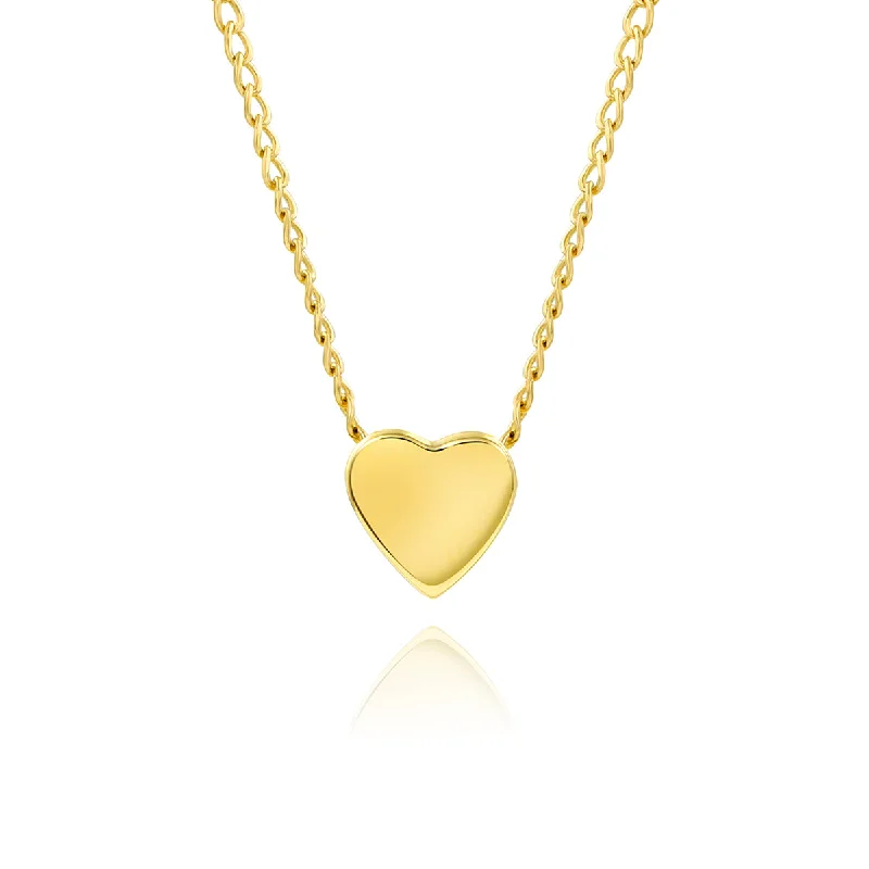 Tiny Heart in 14K Gold