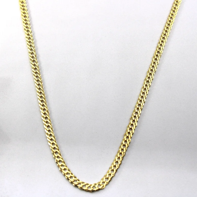 14k Yellow Gold Cable Chain | 19"|