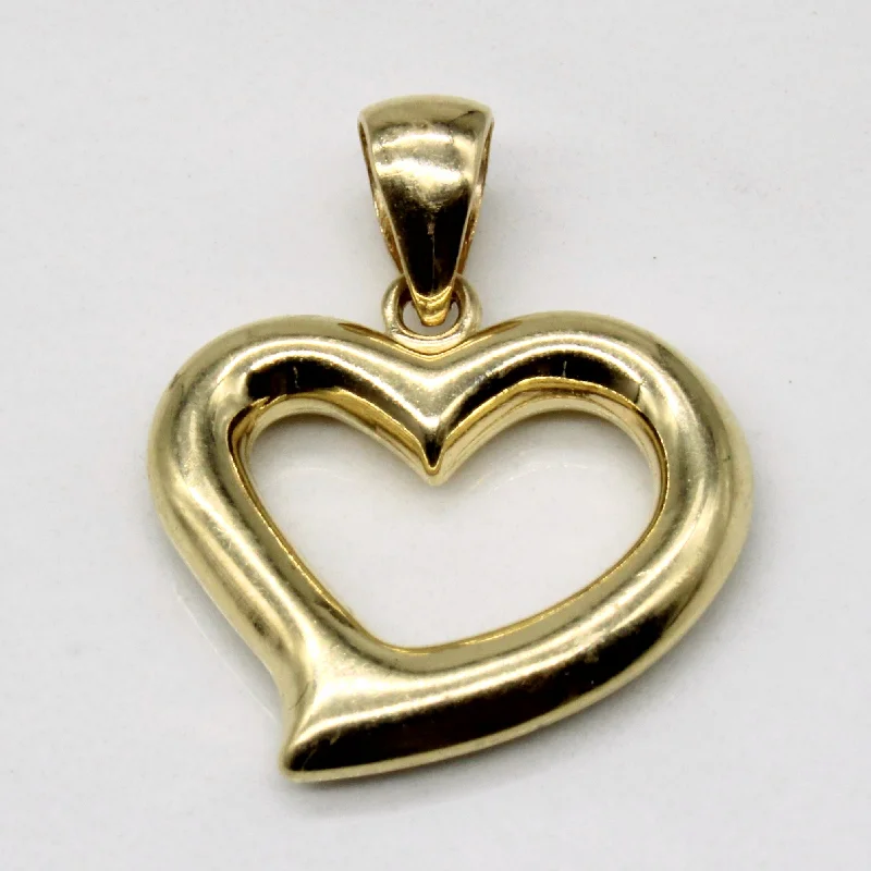 Everyday Jewelry Essentials Now On Sale 14k Yellow Gold Heart Pendant