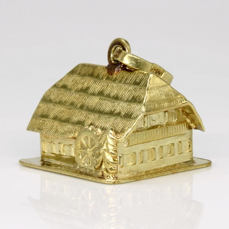 Shop Dazzling Rings, Earrings, And More At Special Discounts 14k Yellow Gold House Pendant