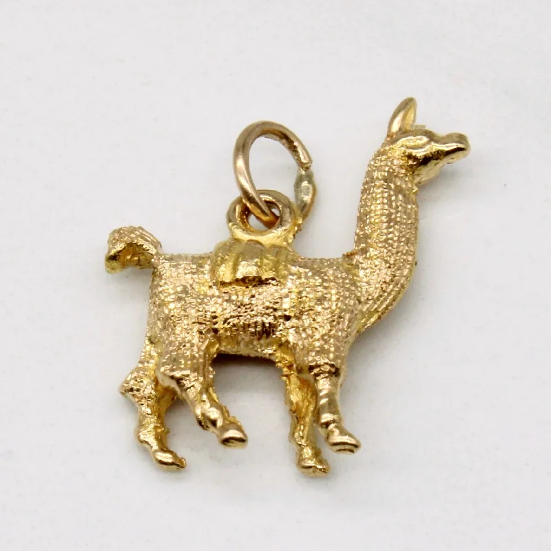 Final Call – Shop Exquisite Jewelry Before It's Gone 18k Yellow Gold Lamma Pendant