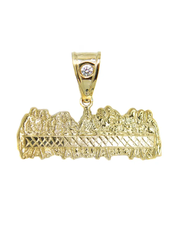 Sparkle In Style With Our Best Jewelry Deals 10K Gold Last Supper Pendant | 3 Grams