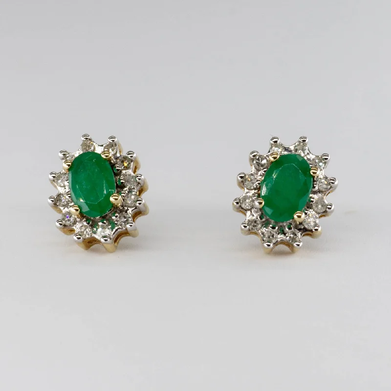 Personalized Jewelry Sale – Meaningful Gifts At Great Prices Emerald & Diamond 10k Earrings | 0.7ctw 0.18ctw |