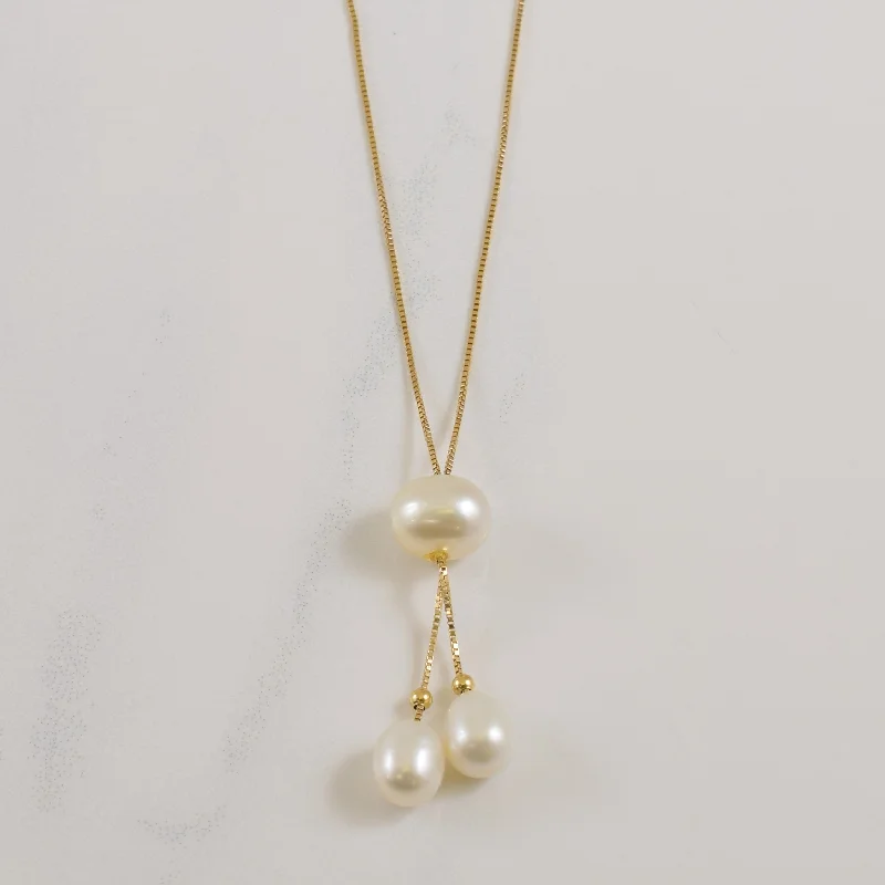 Cultured Pearl Necklace | 8.00ctw | 15" |