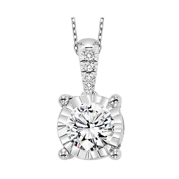 14KT WHITE GOLD DIAMOND (3/4CTW) PENDANT