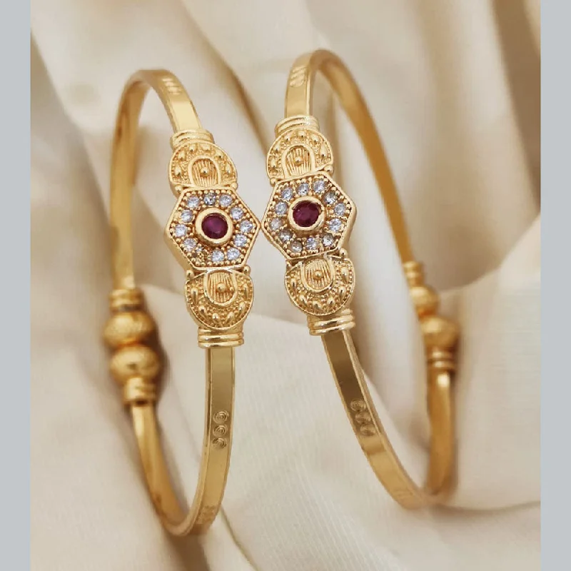 Shop Dazzling Rings, Earrings, And More At Special Discounts H K Fashion Gold Plated Austrian Openable Kada