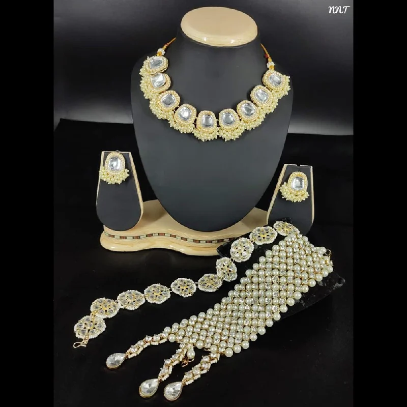 Affordable Glamour – Premium Jewelry At Special Prices Lucentarts Jewellery Gold Plated Combo Set