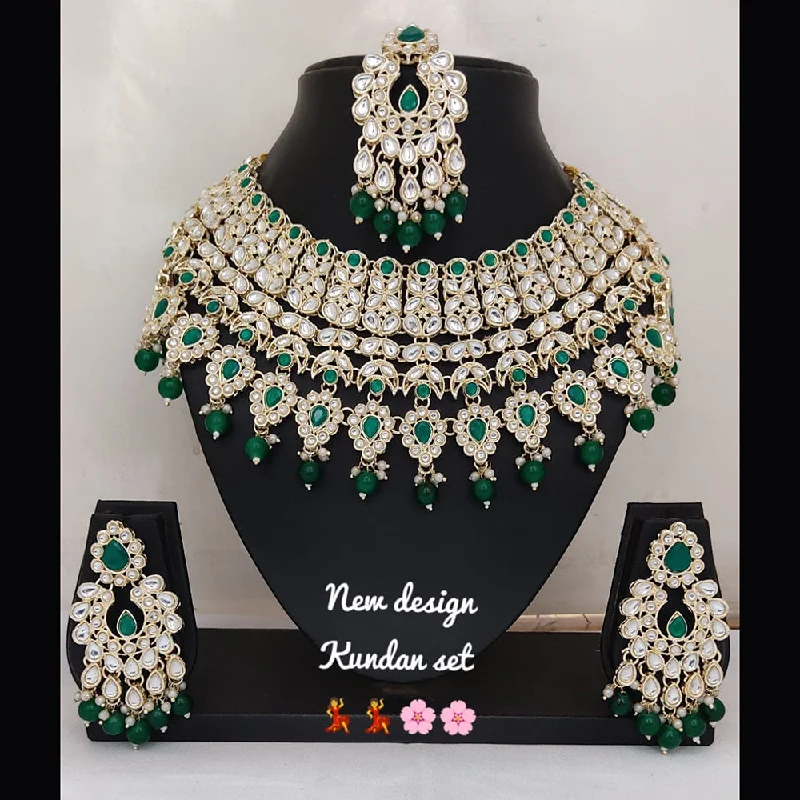 Personalized Jewelry Sale – Unique Gifts At Low Prices Lucentarts Jewellery Gold Plated Kundan Necklace Set