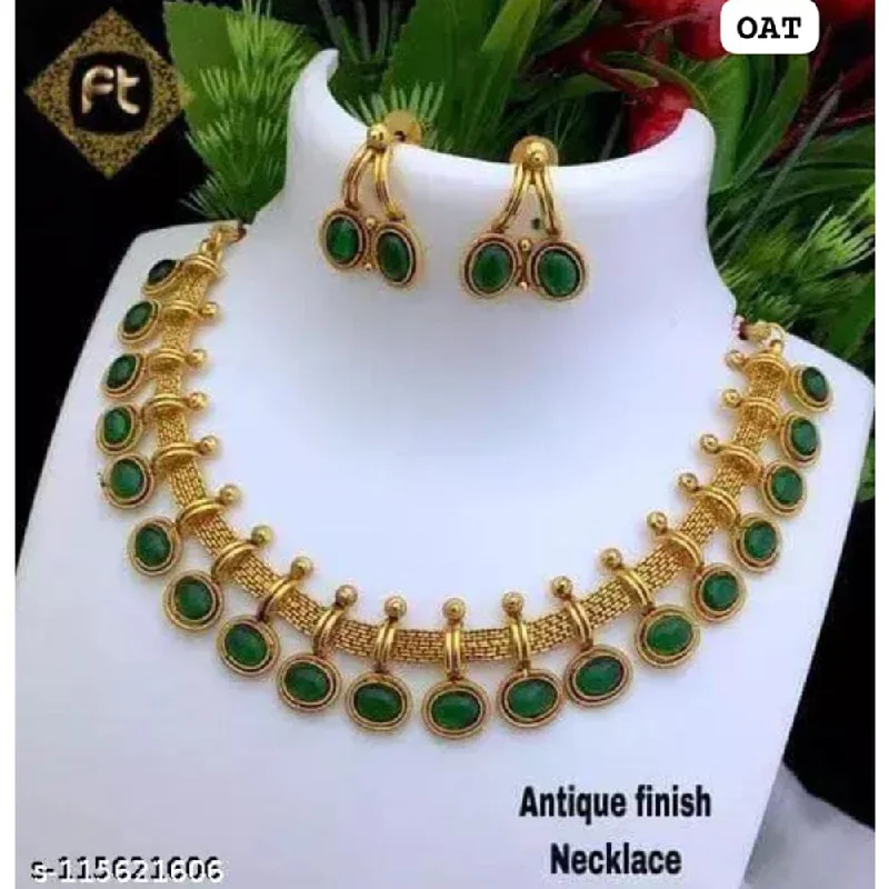 Affordable Luxury Jewelry For Every Occasion Lucentarts Jewellery Gold Plated Necklace Set