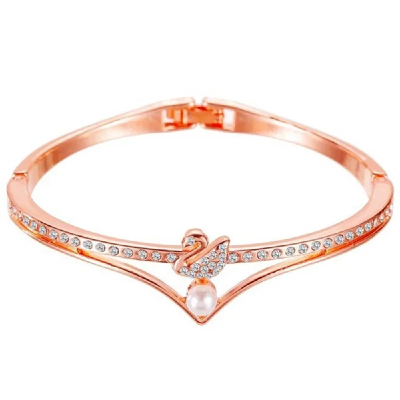 Bestselling Jewelry Now On Sale – Elevate Your Look Lucentarts Jewellery Rose Gold Plated Openable Kada