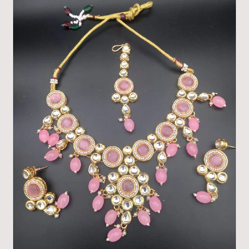 Beautiful Jewelry, Breathtaking Discounts – Hurry In Manisha Jewellery Gold Plated Necklace Set