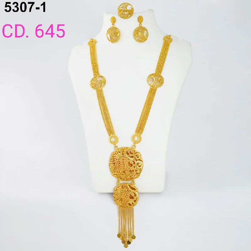 Sparkle On A Budget – Fine Jewelry For Less MR Jewellery Forming Gold Plated Necklace Set