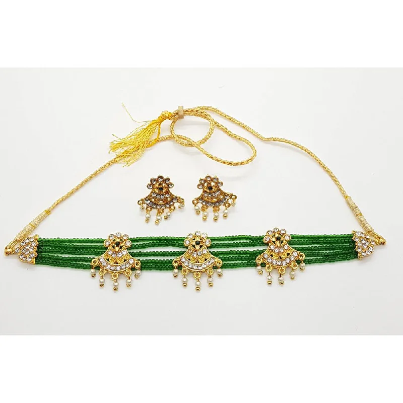 Jewelry Clearance Event – Last Chance For Stunning Deals Raiyaraj Gold Plated Austrian Stone Pack Of 3 Necklace Set