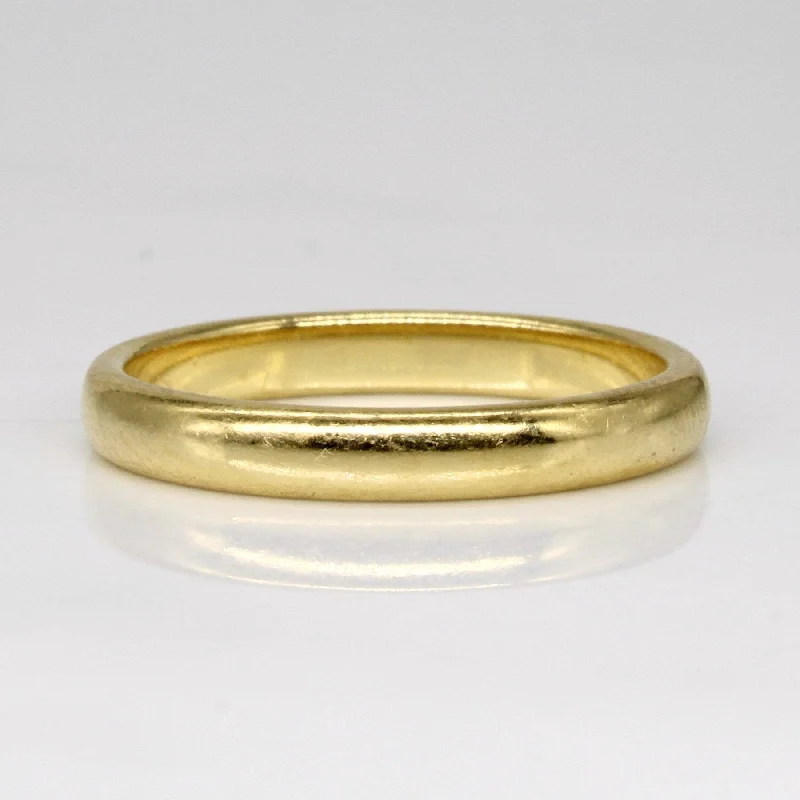 Special Offers On Handcrafted And Designer Jewelry 'Tiffany & Co' 18k Yellow Gold Band | SZ 8.25 |